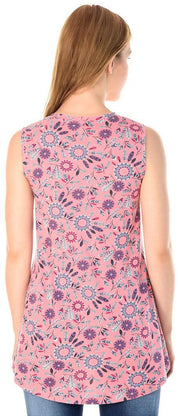 KOTTY Casual Full Sleeve Printed Women Pink Top 