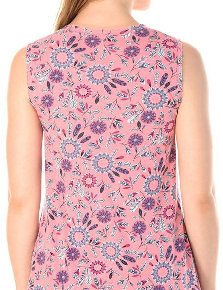 KOTTY Casual Full Sleeve Printed Women Pink Top 