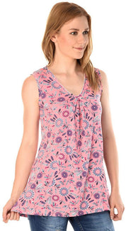 KOTTY Casual Full Sleeve Printed Women Pink Top 