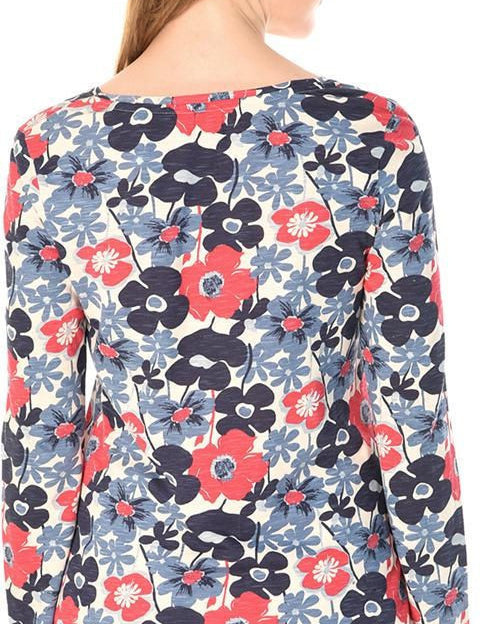 KOTTY Casual Full Sleeve Printed Women Multicolor Top 
