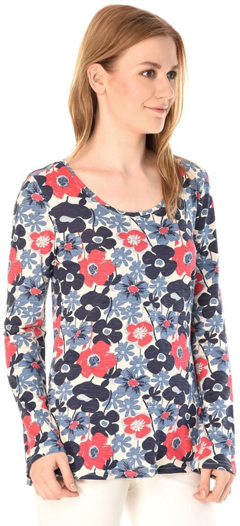 KOTTY Casual Full Sleeve Printed Women Multicolor Top 