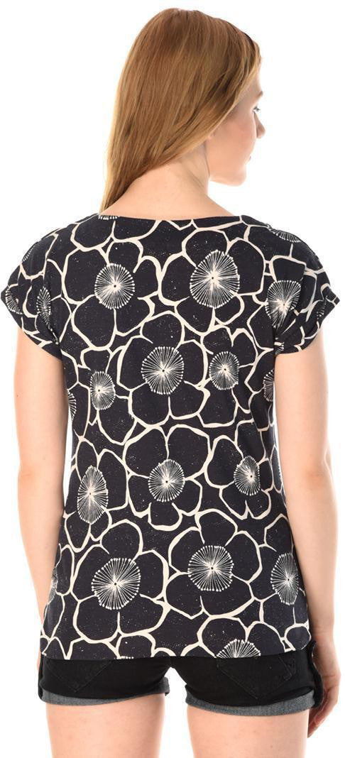 KOTTY Casual Full Sleeve Printed Women Black Top 