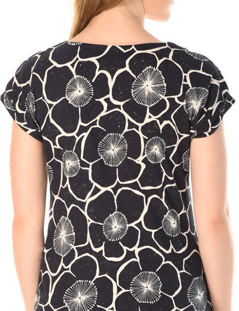 KOTTY Casual Full Sleeve Printed Women Black Top 