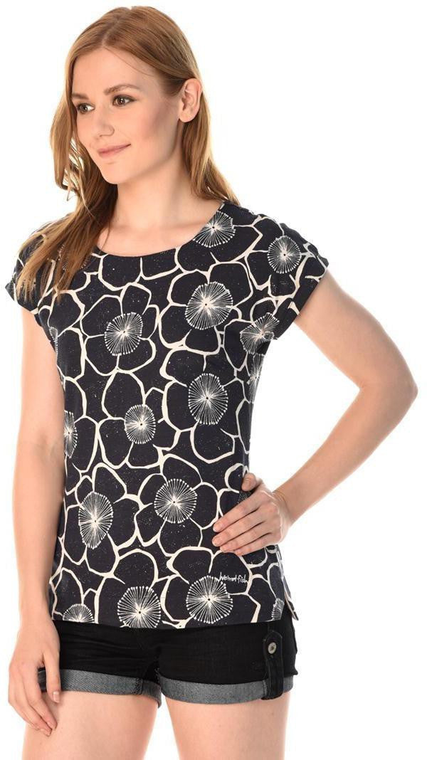 KOTTY Casual Full Sleeve Printed Women Black Top 
