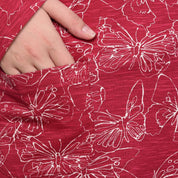KOTTY Casual Full Sleeve Printed Women Red Top 
