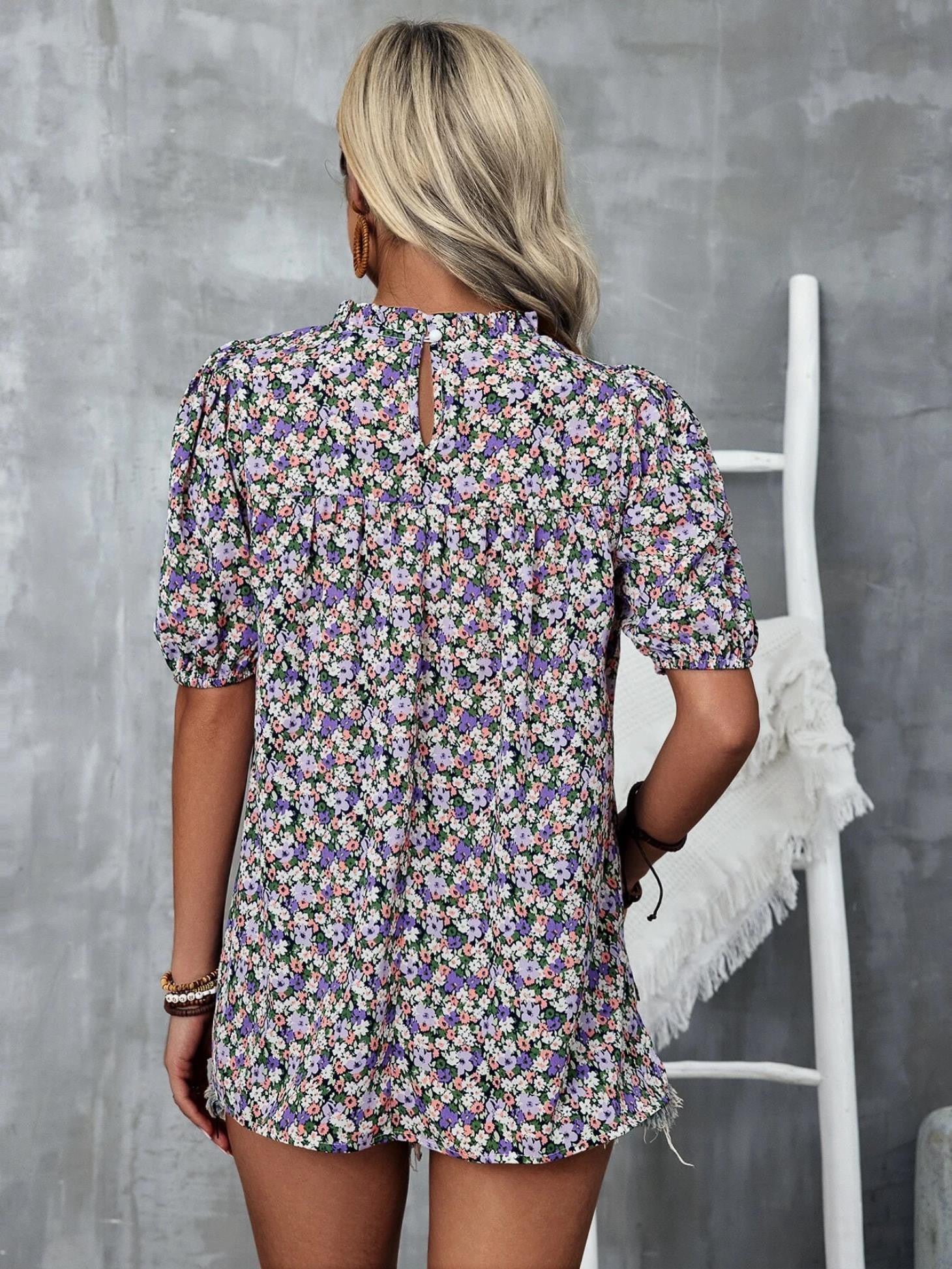 KOTTY Casual Floral Print Women Multicolor Top 