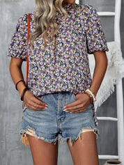 KOTTY Casual Floral Print Women Multicolor Top 