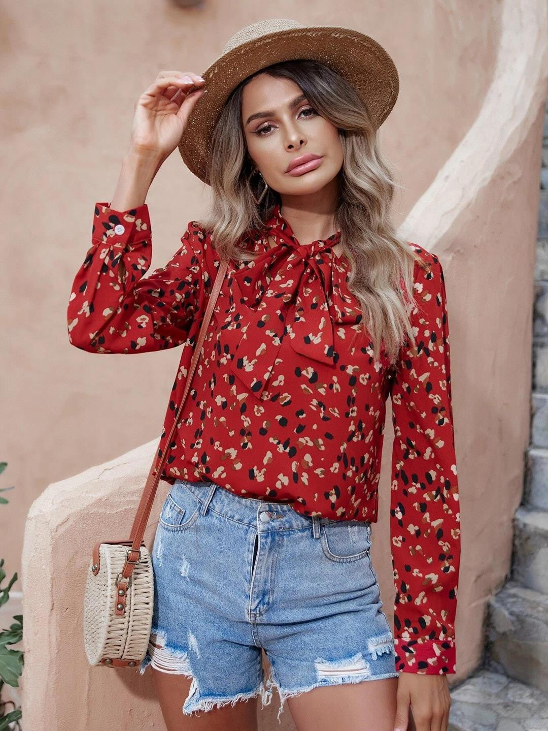 KOTTY Casual Printed Women Multicolor Top 