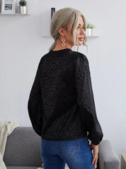 KOTTY Casual Printed Women Black, Grey Top 