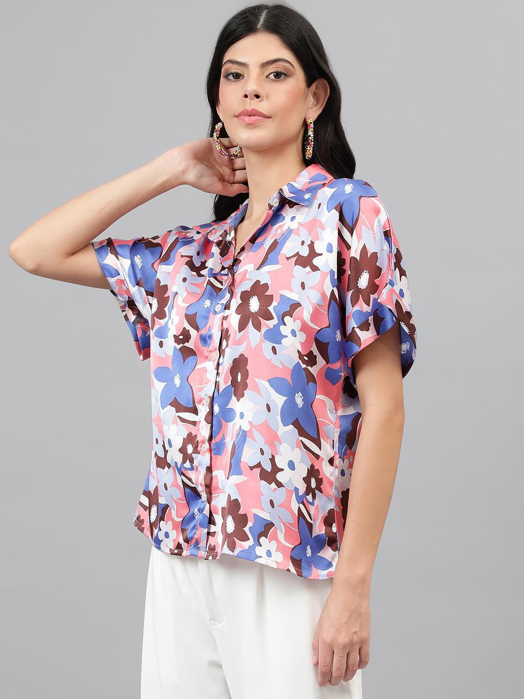 KOTTY Casual Printed Women Multicolor Top 