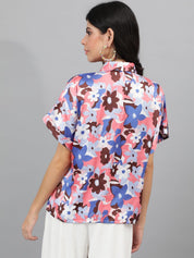 KOTTY Casual Printed Women Multicolor Top 