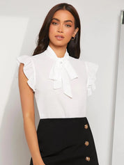 KOTTY Casual Solid Women White Top 
