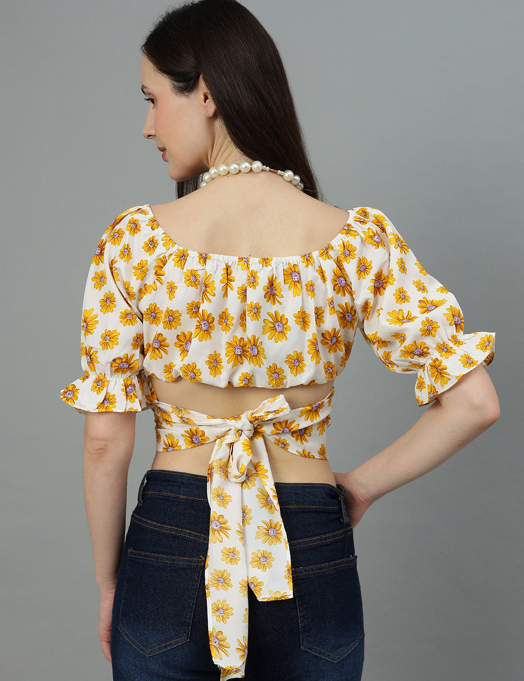 KOTTY Casual Printed Women Multicolor Top 
