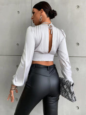 KOTTY Casual Solid Women Grey Top 