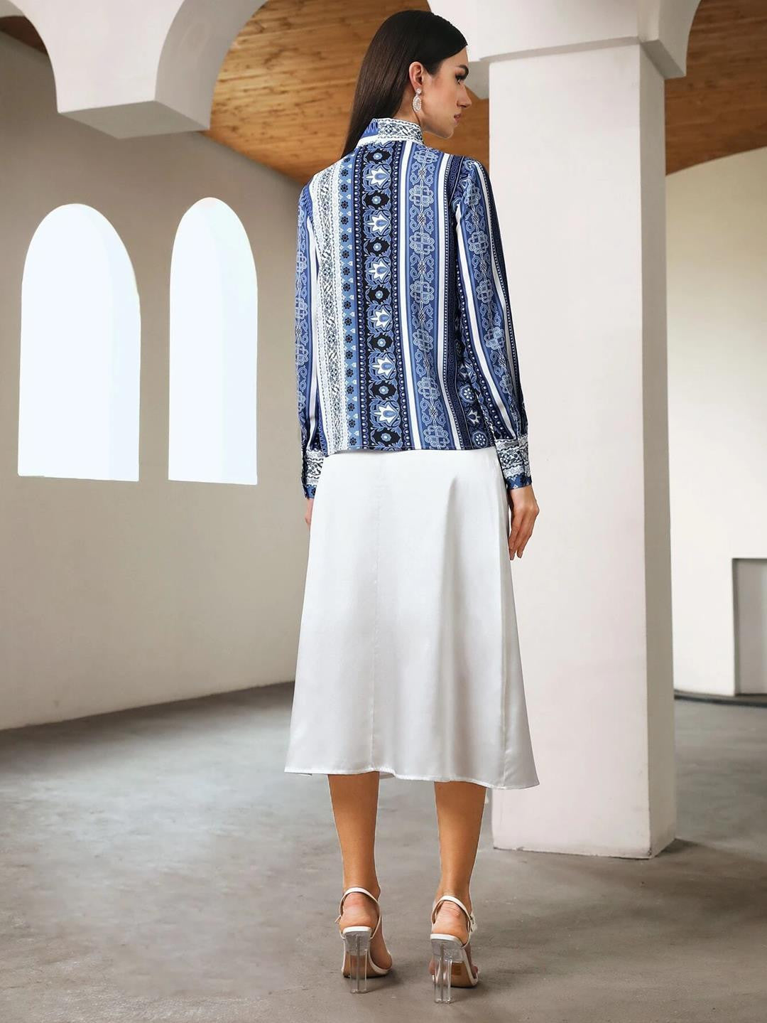 KOTTY Casual Printed Women Multicolor Top 