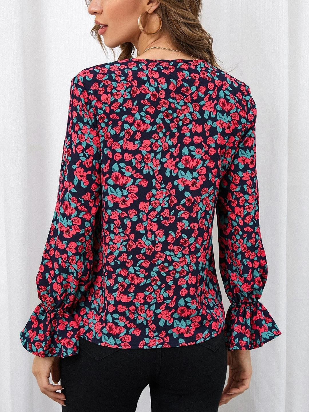 KOTTY Casual Printed Women Multicolor Top 