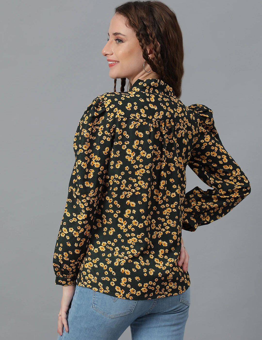 KOTTY Casual Printed Women Multicolor Top 