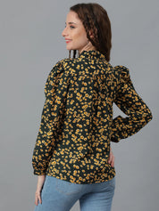 KOTTY Casual Printed Women Multicolor Top 