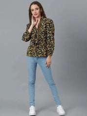 KOTTY Casual Printed Women Multicolor Top 