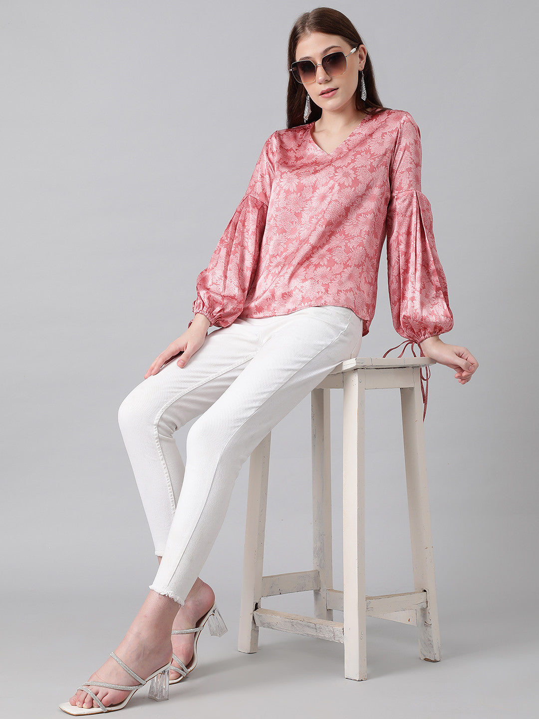 KOTTY Casual Printed Women Multicolor Top 