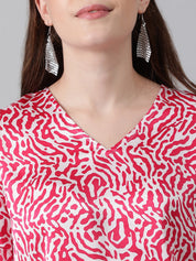 KOTTY Casual Printed Women Multicolor Top 