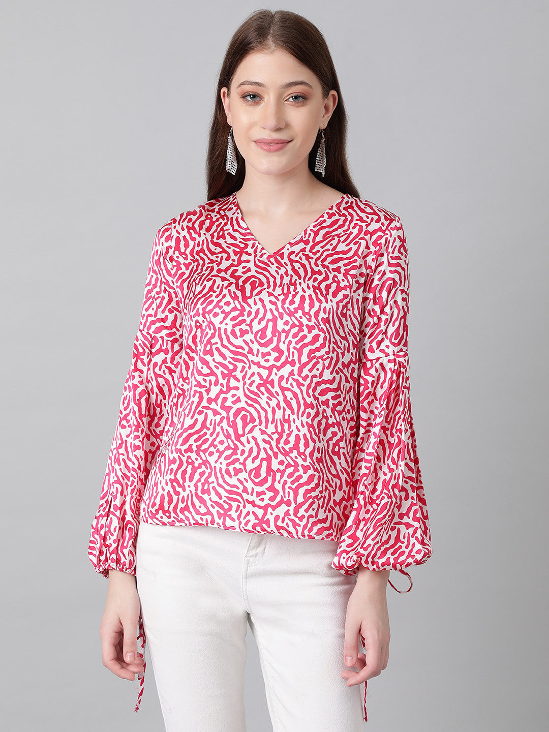 KOTTY Casual Printed Women Multicolor Top 