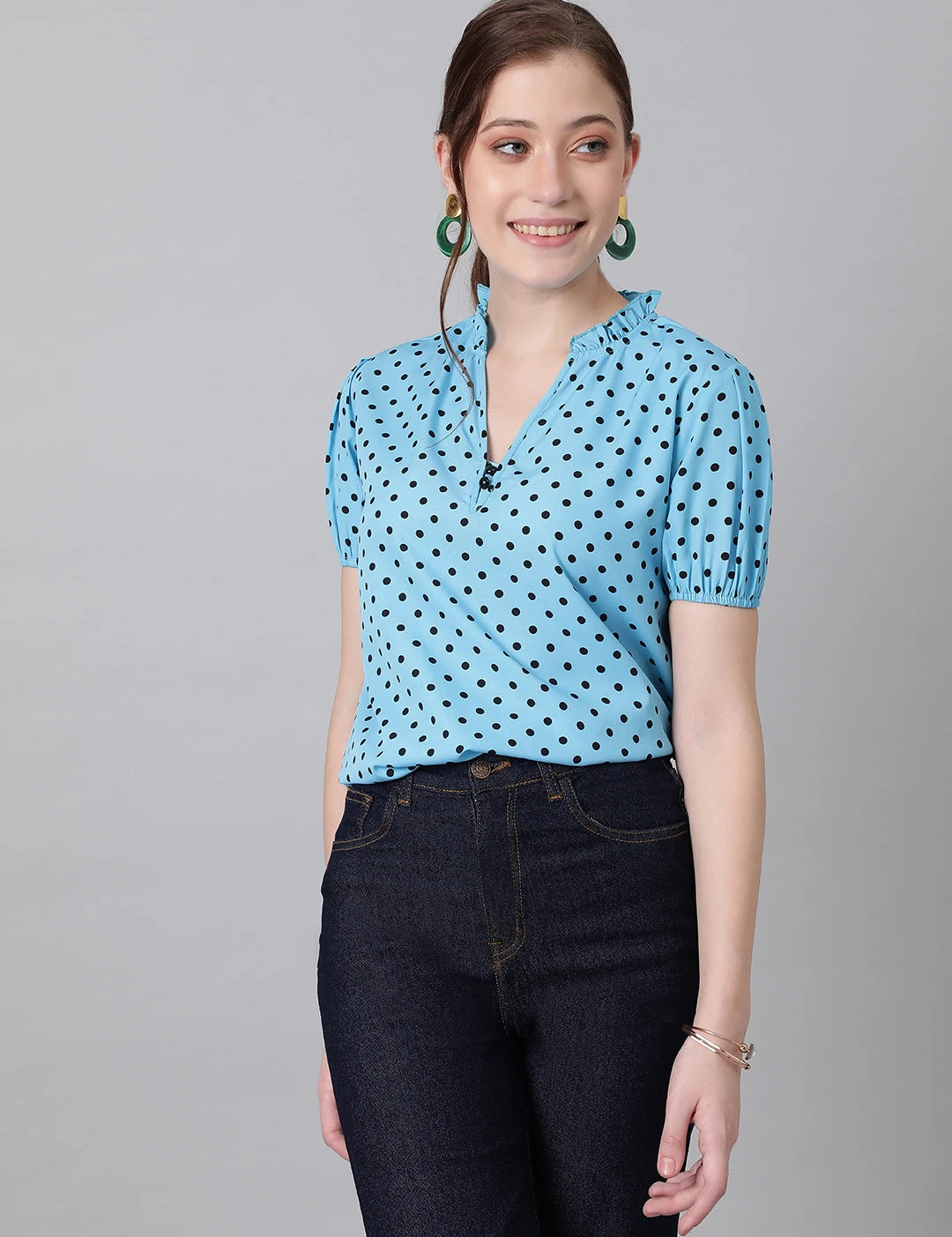 KOTTY Casual Printed Women Multicolor Top 