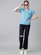 KOTTY Casual Printed Women Multicolor Top 