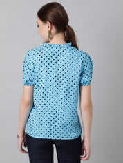 KOTTY Casual Printed Women Multicolor Top 