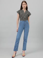 KOTTY Casual Printed Women Multicolor Top 