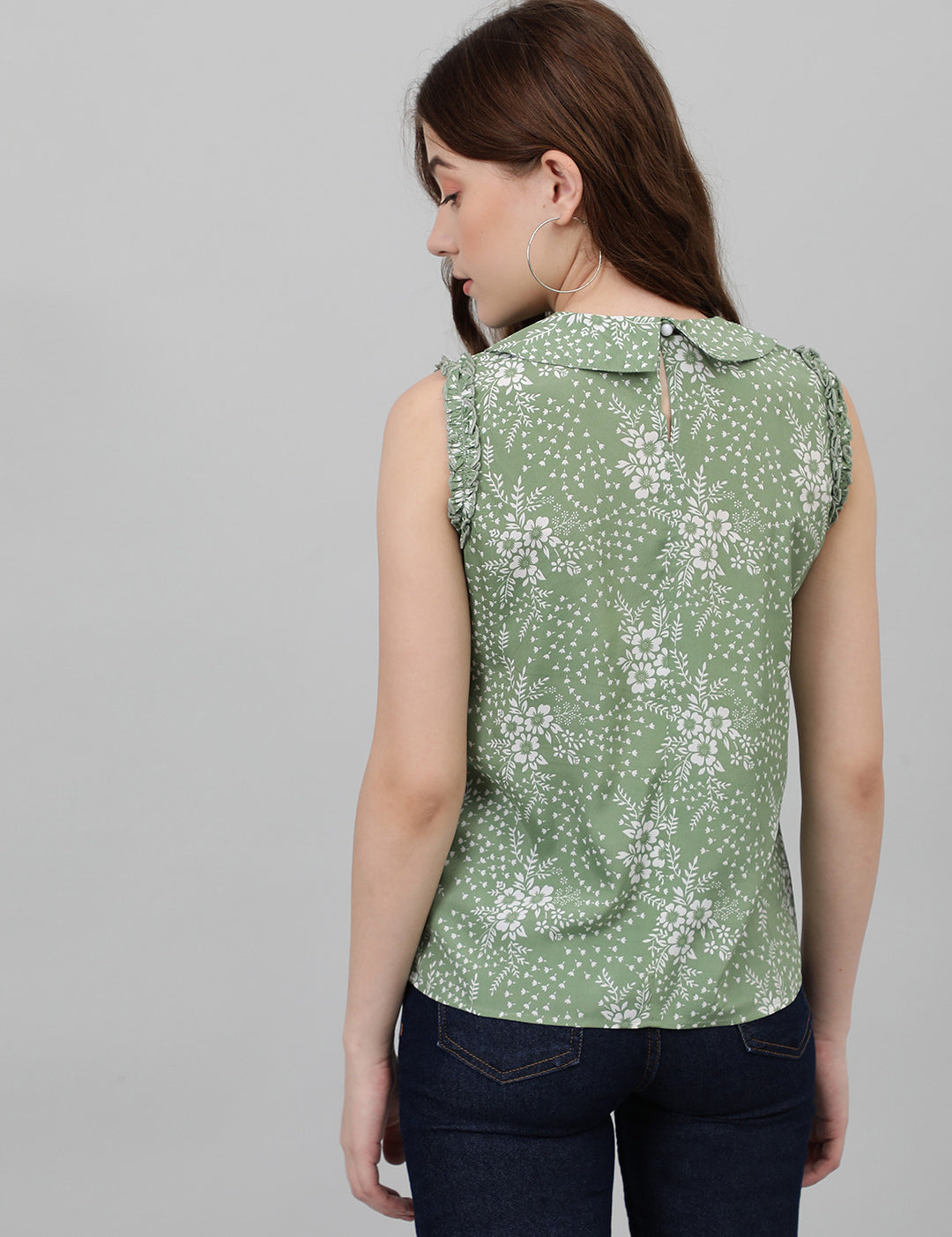 KOTTY Casual Floral Print Women Multicolor Top 