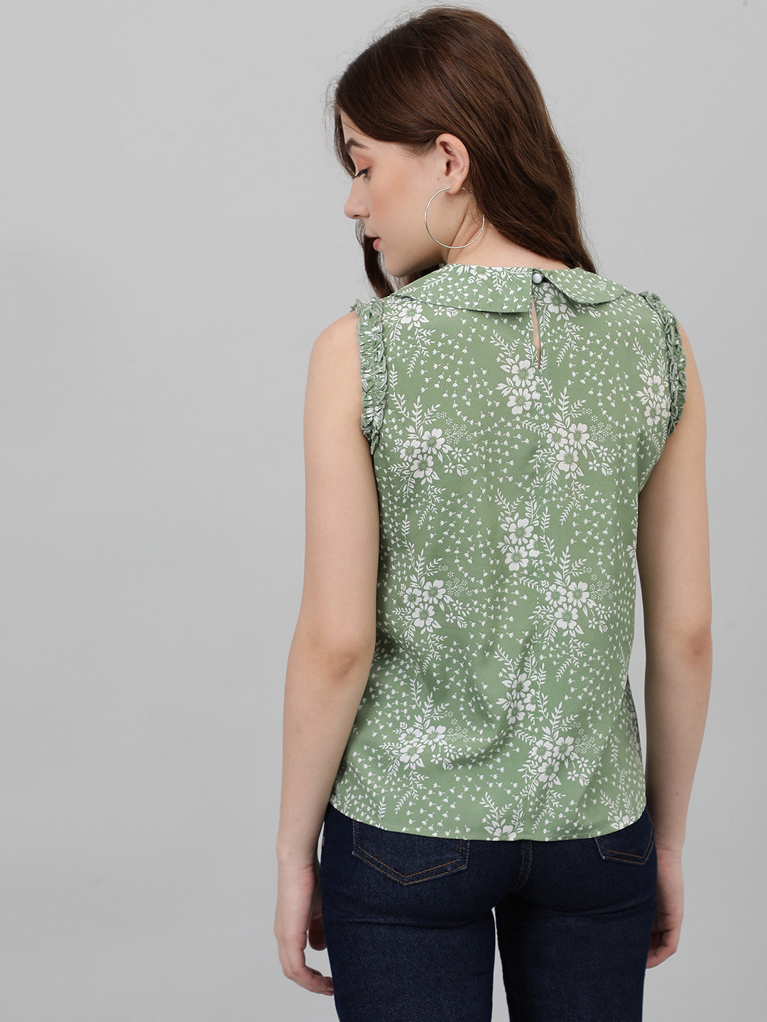 KOTTY Casual Floral Print Women Multicolor Top 