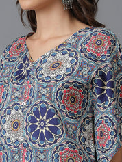 KOTTY Casual Printed Women Multicolor Top 