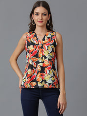 KOTTY Casual Printed Women Multicolor Top 