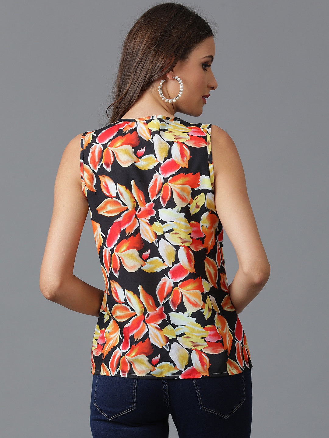 KOTTY Casual Printed Women Multicolor Top 