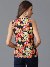 KOTTY Casual Printed Women Multicolor Top 