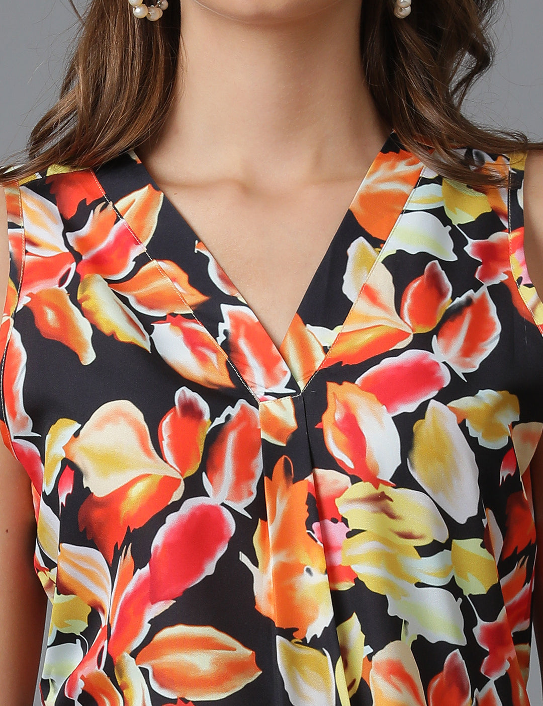 KOTTY Casual Printed Women Multicolor Top 