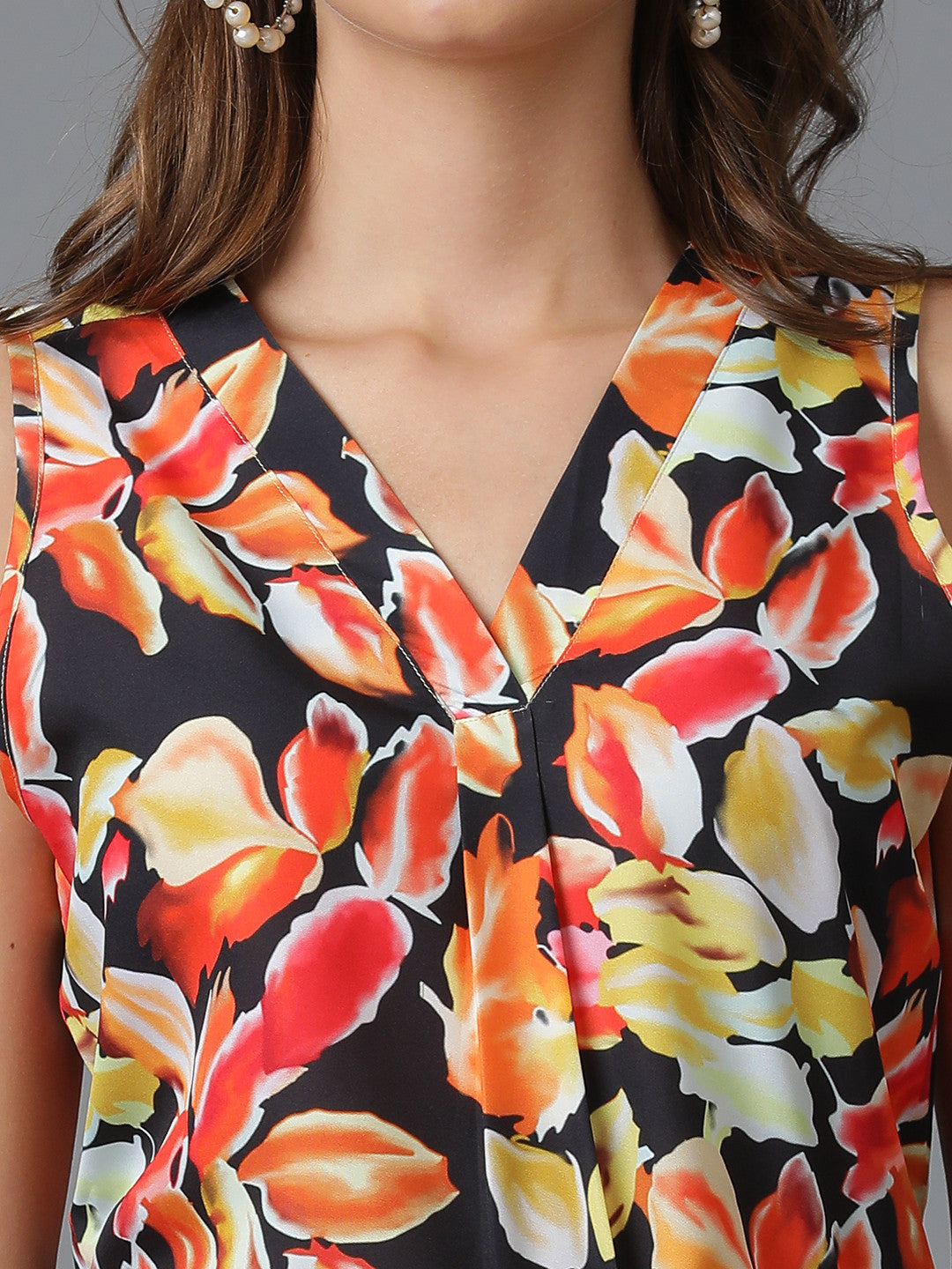 KOTTY Casual Printed Women Multicolor Top 