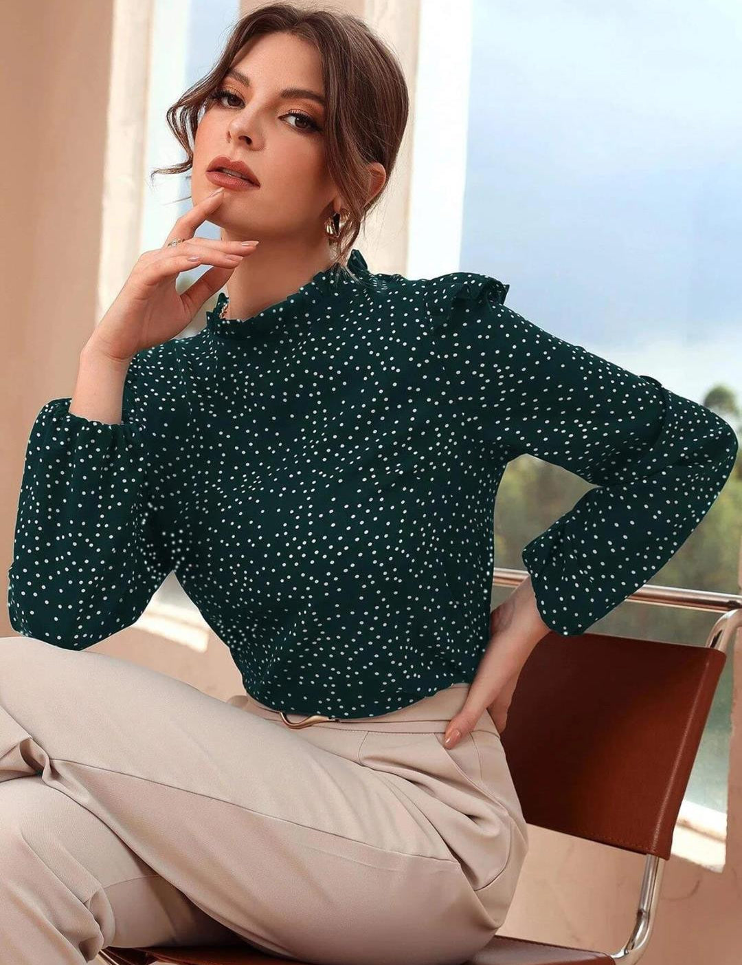 KOTTY Casual Printed Women Multicolor Top 