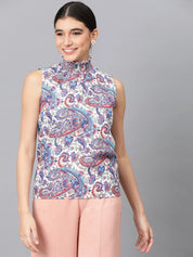 KOTTY Casual Printed Women Multicolor Top 
