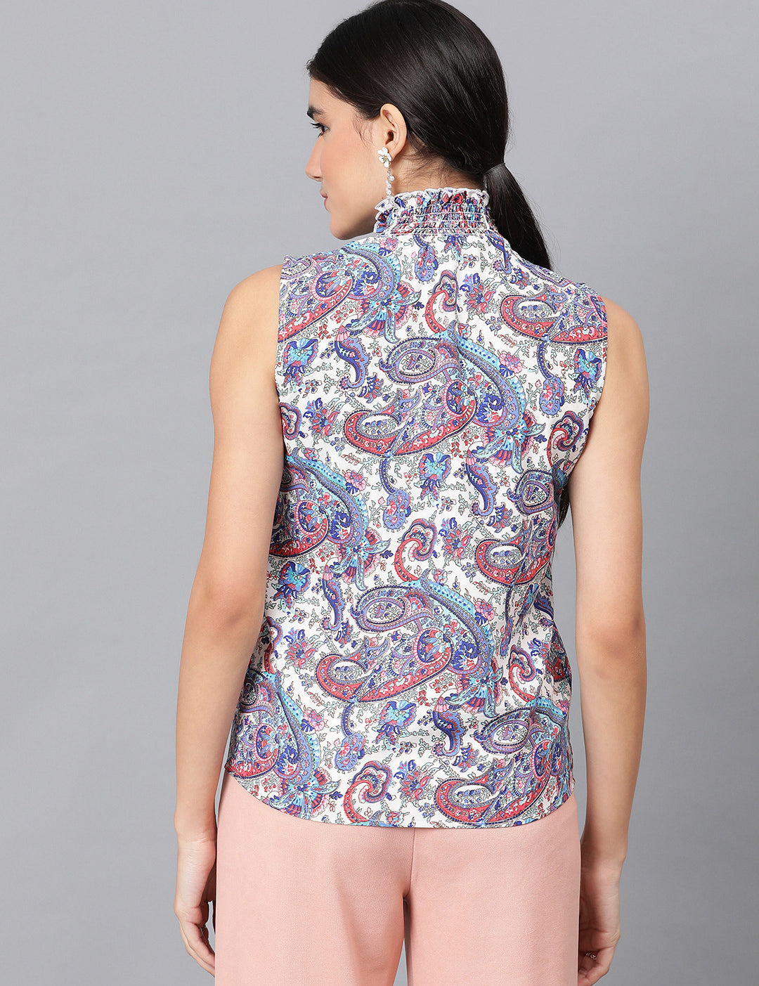 KOTTY Casual Printed Women Multicolor Top 
