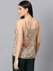 KOTTY Casual Printed Women Multicolor Top 