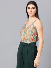 KOTTY Casual Printed Women Multicolor Top 