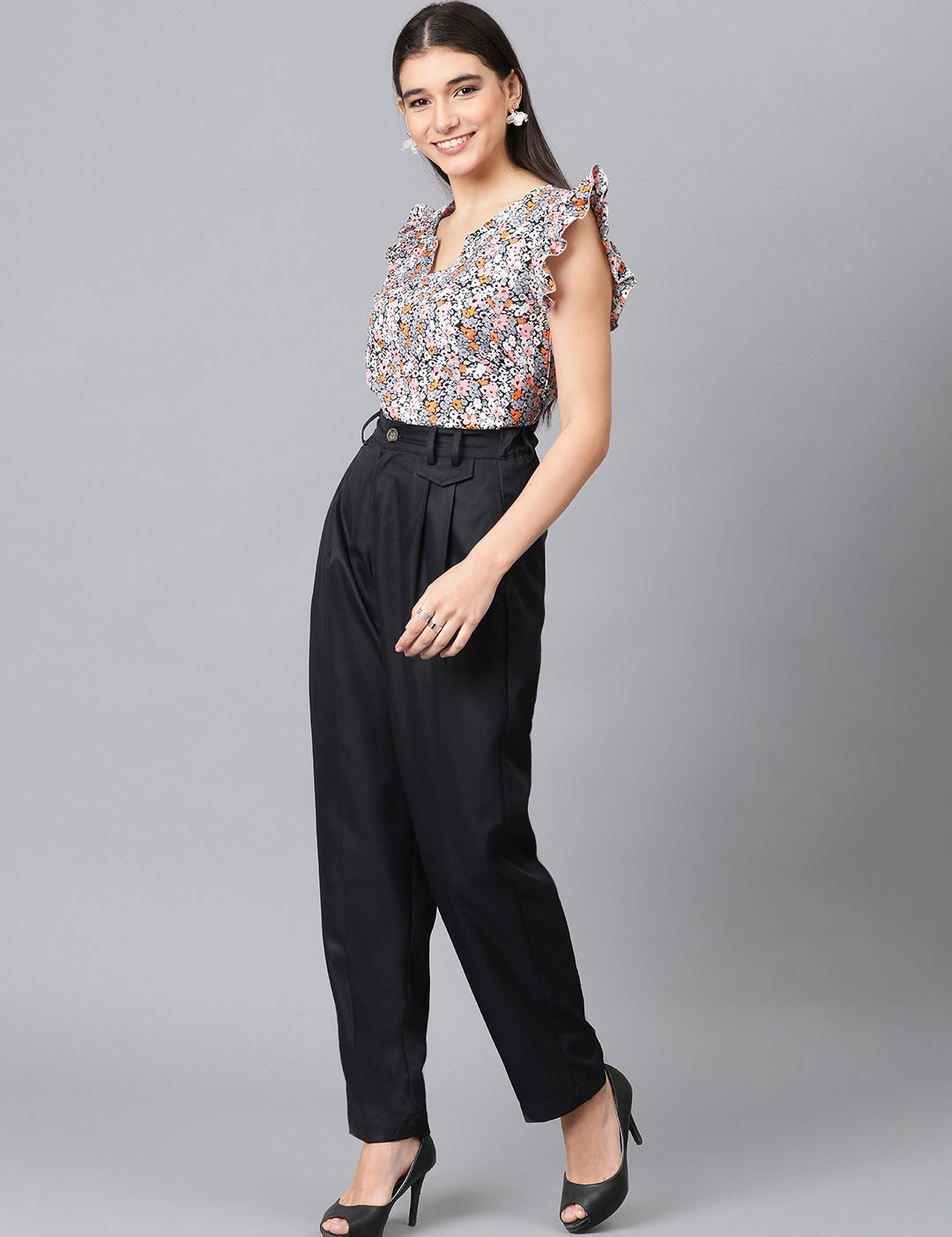 KOTTY Casual Printed Women Multicolor Top 