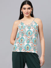 KOTTY Casual Printed Women Multicolor Top 