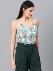 KOTTY Casual Printed Women Multicolor Top 