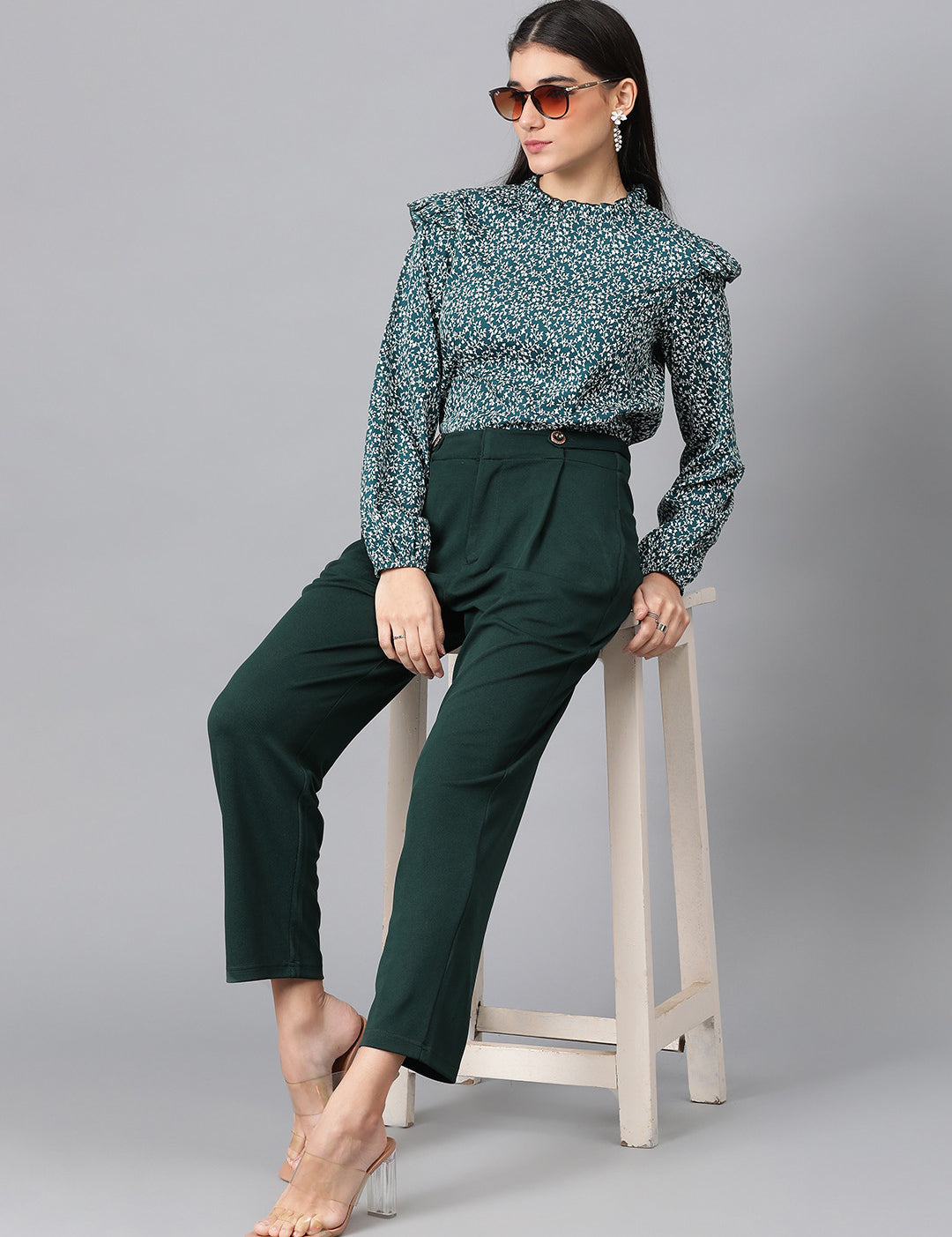 KOTTY Casual Printed Women Multicolor Top 