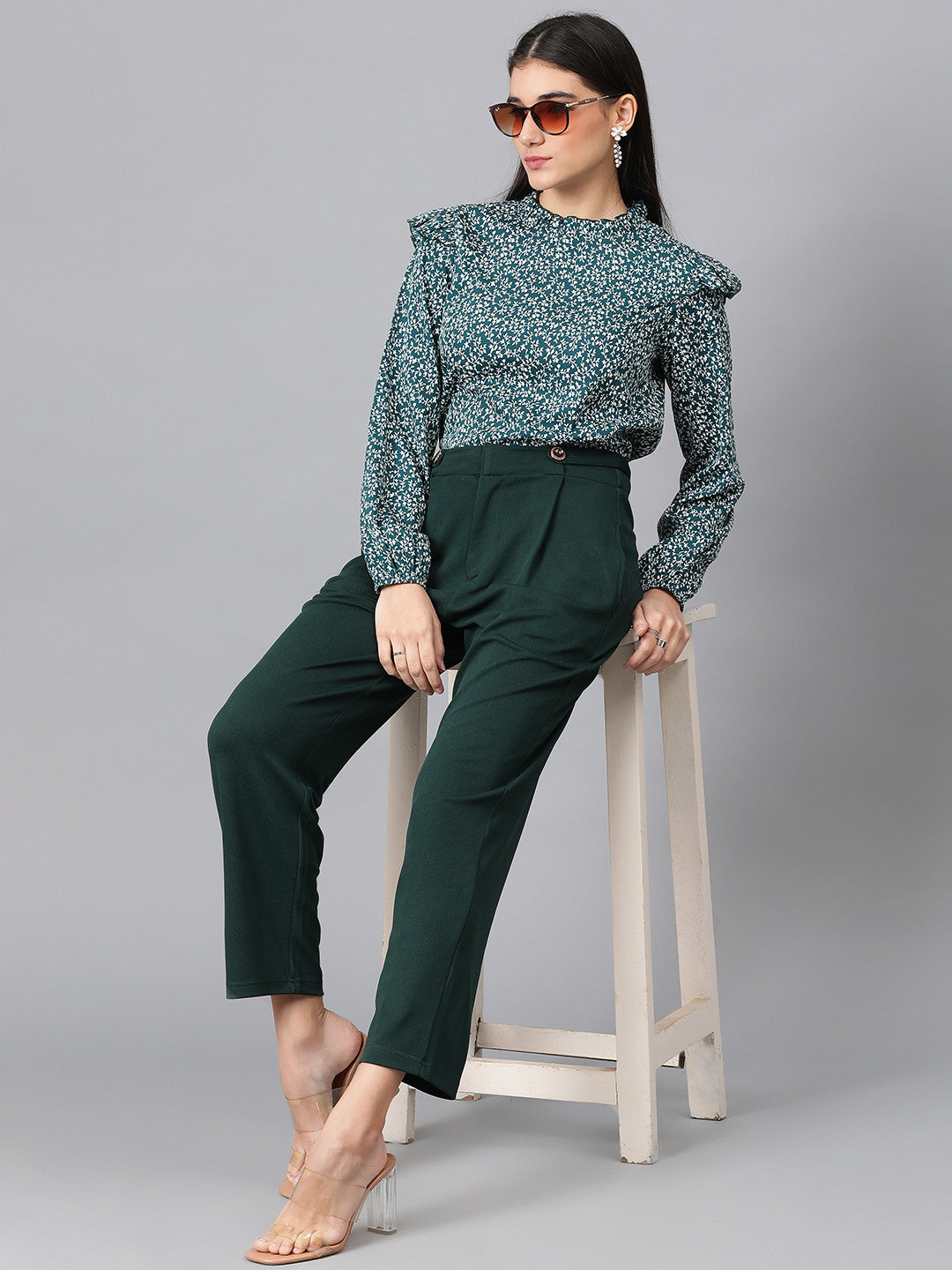 KOTTY Casual Printed Women Multicolor Top 