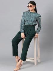 KOTTY Casual Printed Women Multicolor Top 