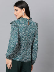 KOTTY Casual Printed Women Multicolor Top 